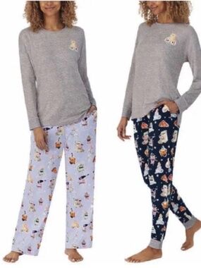 Jane and Bleecker Ladies' 3-piece Pajamas